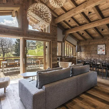 Chalet Suzane - Panorama Mont-blanc&jacuzzi Combloux